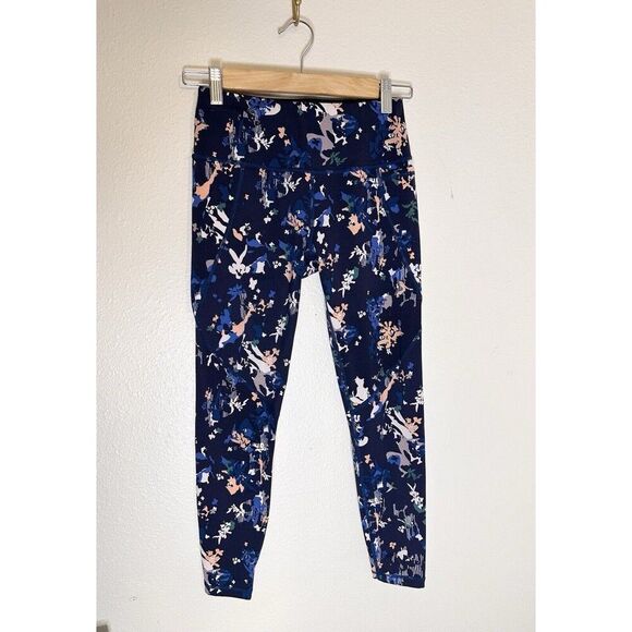 Sweaty Betty Power Pocket 7/8 Workout Legging In Floral Print Size 0-2 - Picture 1 of 4